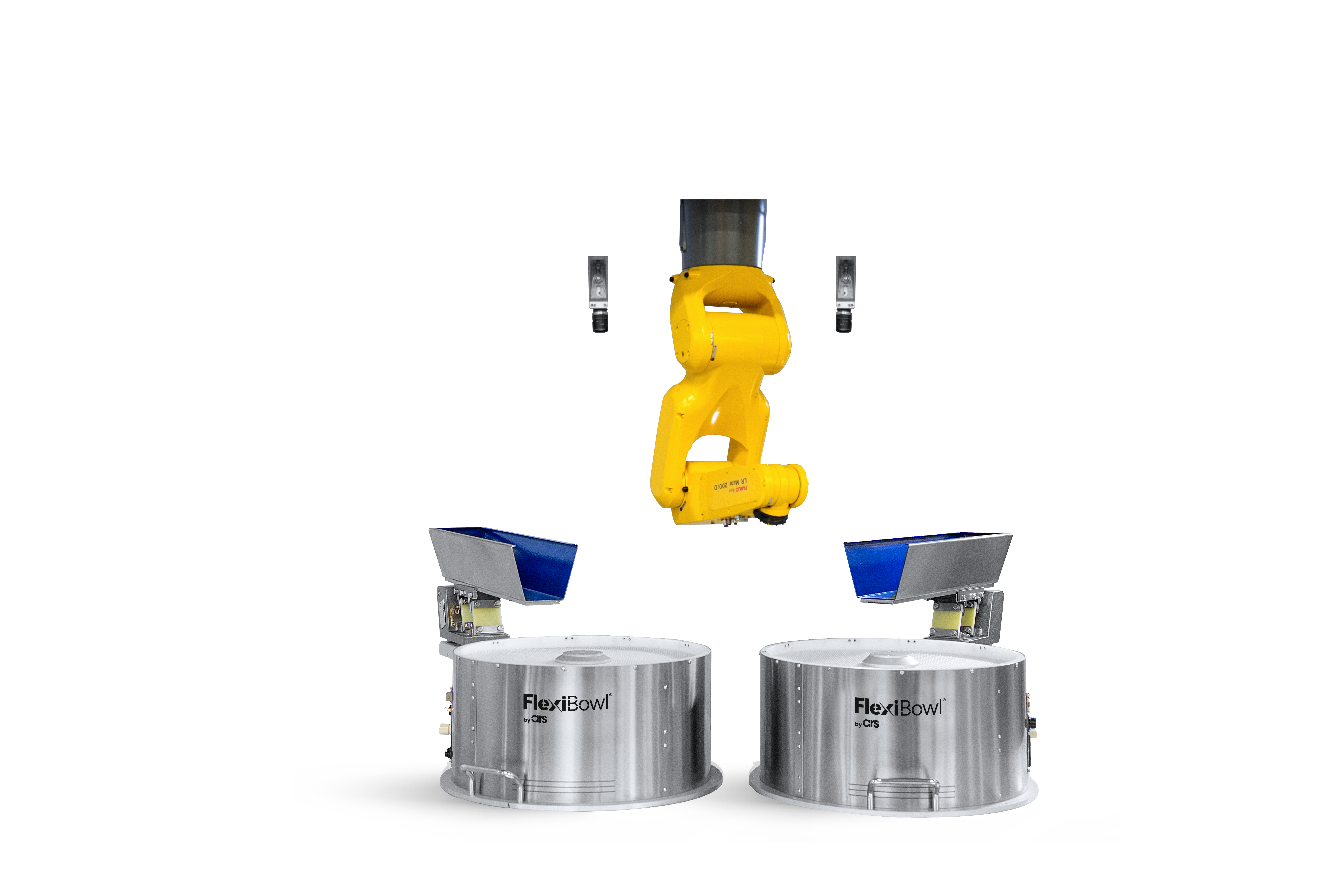 fanuc robot feeding parts